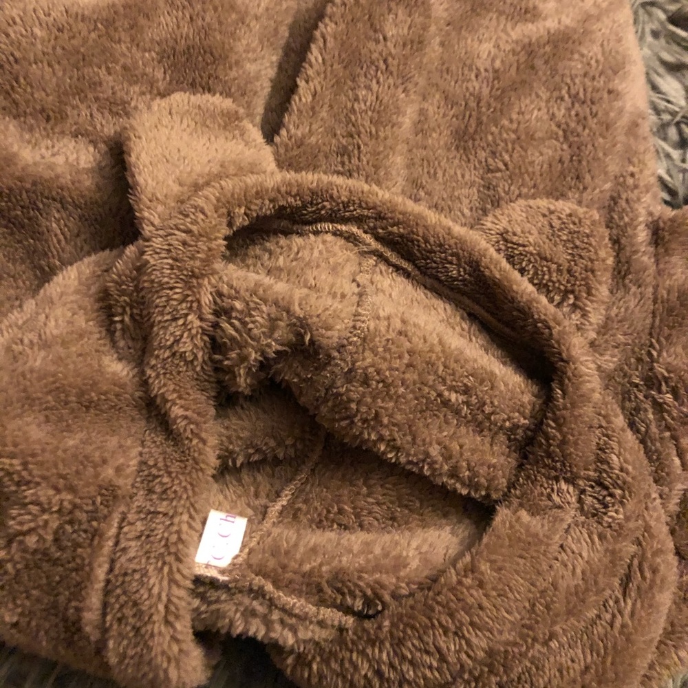 Teddy bear zip up